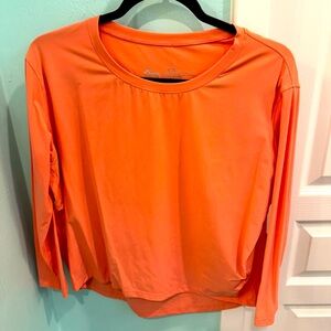 Zyia Women’s Coral 3/4 Top size small